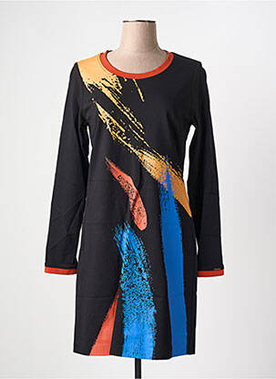 Robe courte noir PAUL BRIAL femme