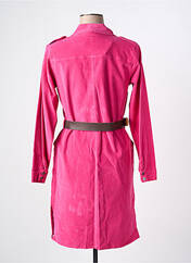 Robe courte rose PAUL BRIAL pour femme seconde vue