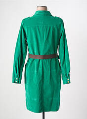 Robe courte vert PAUL BRIAL pour femme seconde vue