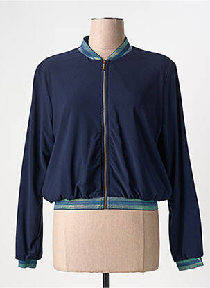 Blouson bleu PAUL BRIAL pour femme