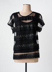 T-shirt noir PAUL BRIAL pour femme seconde vue