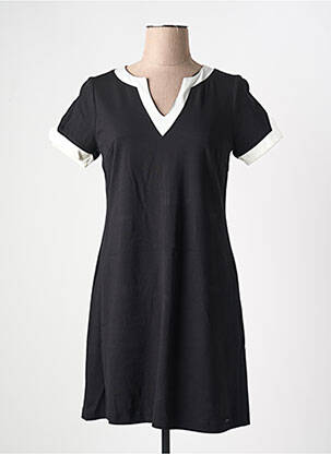 Robe courte noir PAUL BRIAL femme