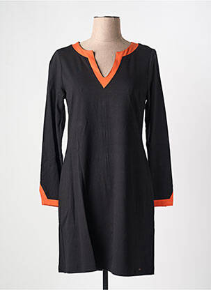 Robe courte noir PAUL BRIAL femme