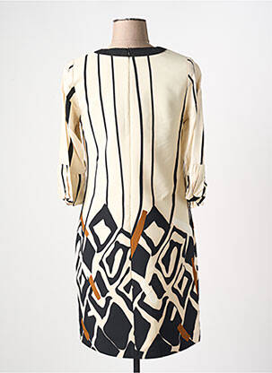 Robe mi-longue beige PAUL BRIAL femme