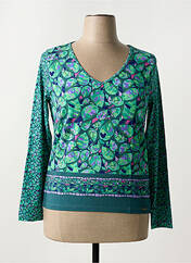 T-shirt vert PAUL BRIAL pour femme seconde vue