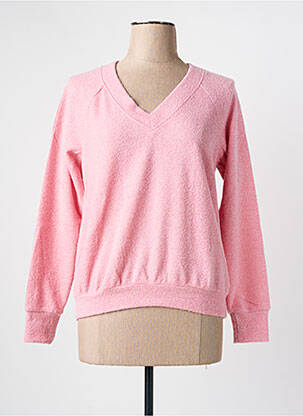 Pull rose PAUL BRIAL pour femme