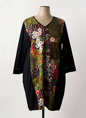 Robe courte noir MALOKA pour femme seconde vue