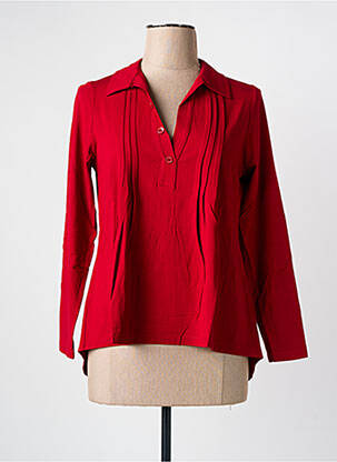 Blouse rouge MALOKA pour femme