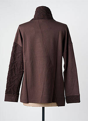 Sweat-shirt marron MALOKA femme