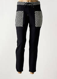 Pantalon slim noir MALOKA femme