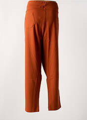 Pantalon slim orange MALOKA pour femme seconde vue