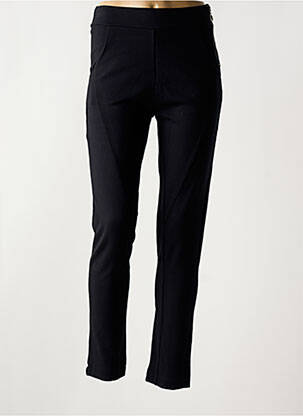 Pantalon slim noir MALOKA pour femme