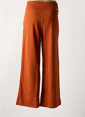 Pantalon droit orange MALOKA pour femme seconde vue