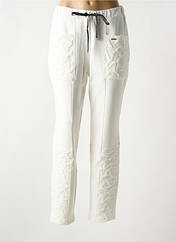 Pantalon slim beige MALOKA pour femme seconde vue