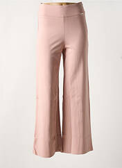 Pantalon droit rose MALOKA pour femme seconde vue