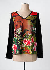 T-shirt noir MALOKA pour femme seconde vue