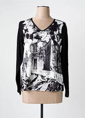 T-shirt noir MALOKA pour femme seconde vue