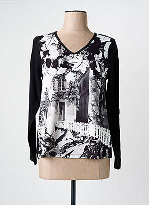 T-shirt noir MALOKA pour femme