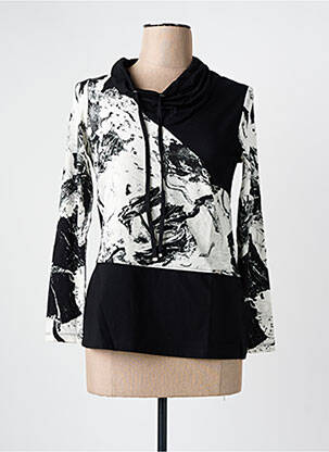 Sweat-shirt noir MALOKA pour femme