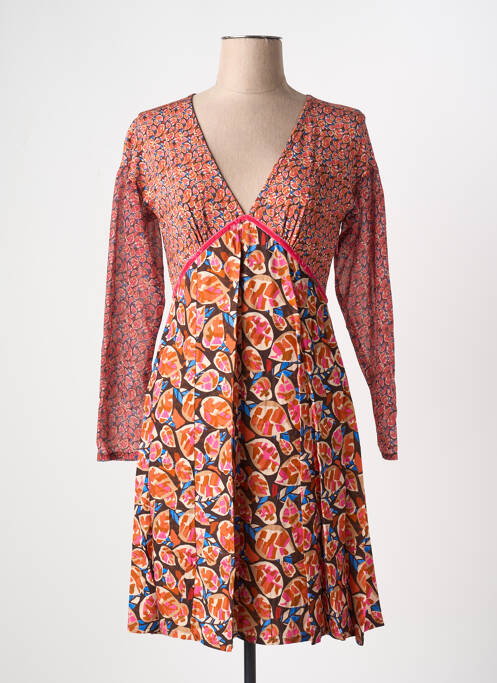 Robe courte rose PAUL BRIAL pour femme