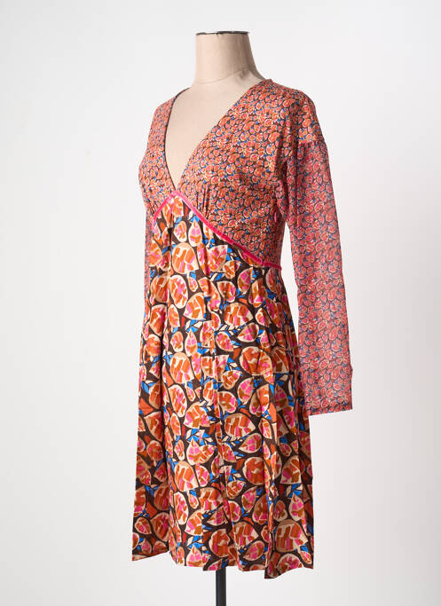 Robe courte rose PAUL BRIAL femme