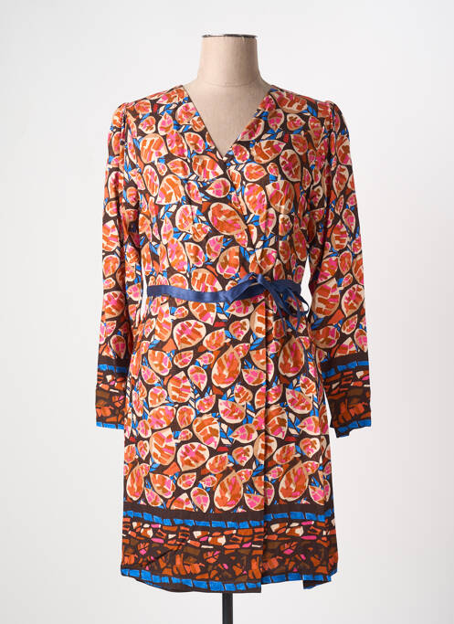 Robe courte rose PAUL BRIAL pour femme