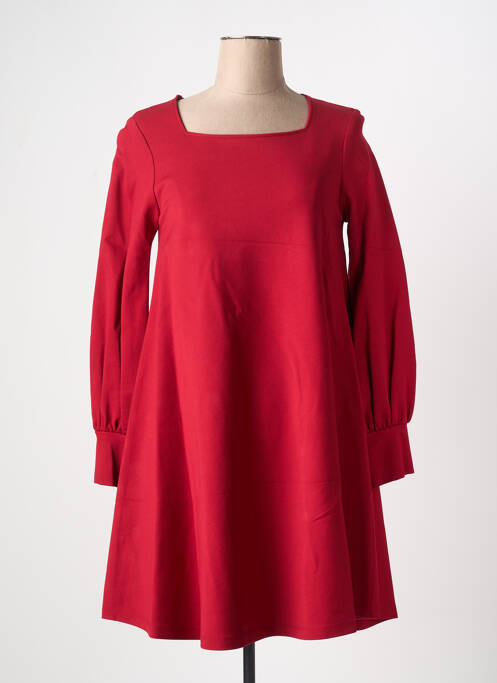Robe courte rouge PAUL BRIAL pour femme