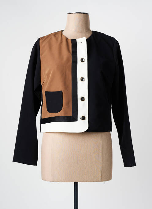 Boléro noir PAUL BRIAL pour femme