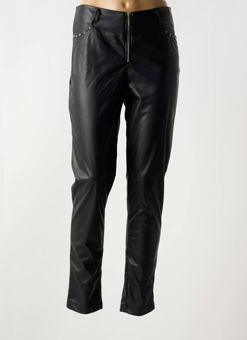Pantalon slim noir PAUL BRIAL pour femme