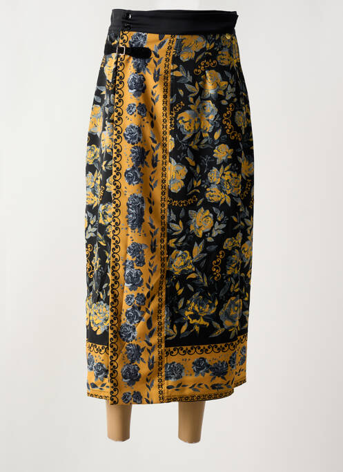 Jupe longue jaune PAUL BRIAL pour femme