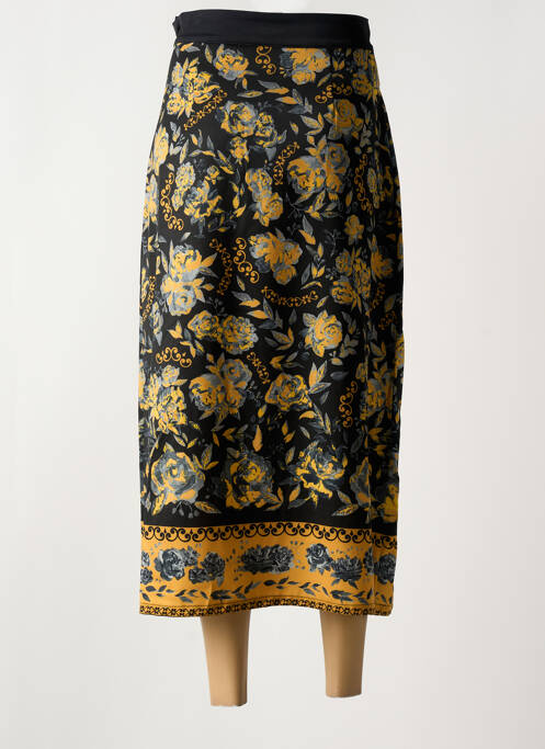 Jupe longue jaune PAUL BRIAL femme