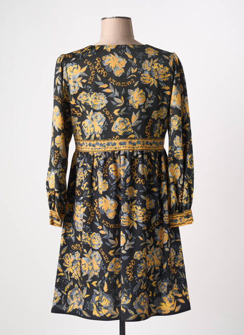 Robe courte jaune PAUL BRIAL femme