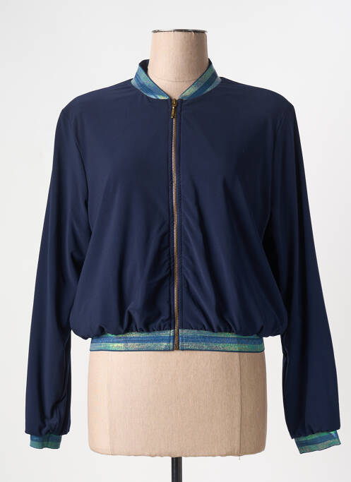 Blouson bleu PAUL BRIAL pour femme