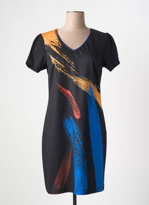 Robe courte noir PAUL BRIAL pour femme