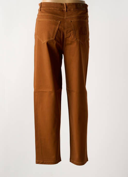 Pantalon droit orange PAUL BRIAL femme