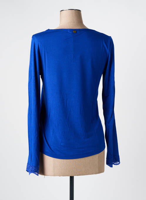 T-shirt bleu PAUL BRIAL femme