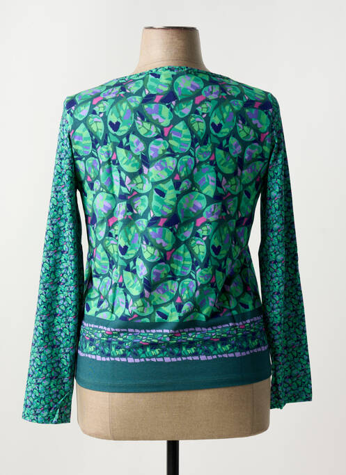 T-shirt vert PAUL BRIAL femme