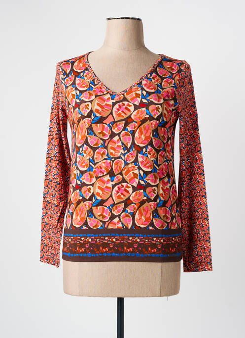 T-shirt rose PAUL BRIAL pour femme