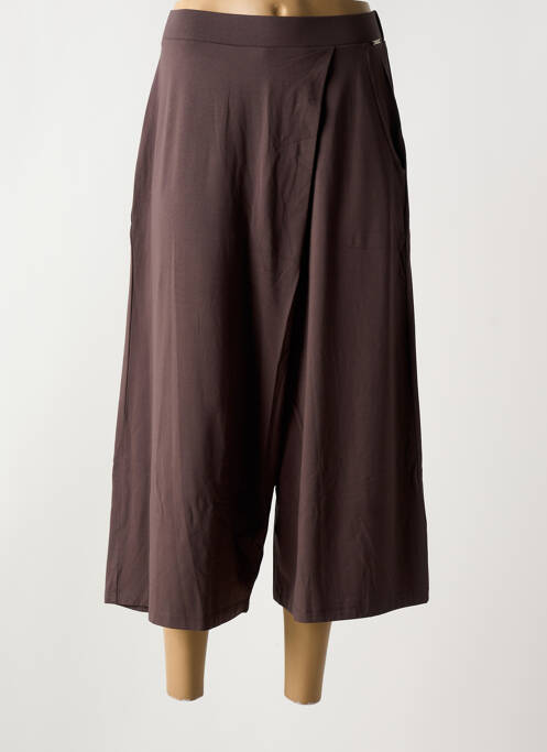 Pantacourt marron MALOKA pour femme