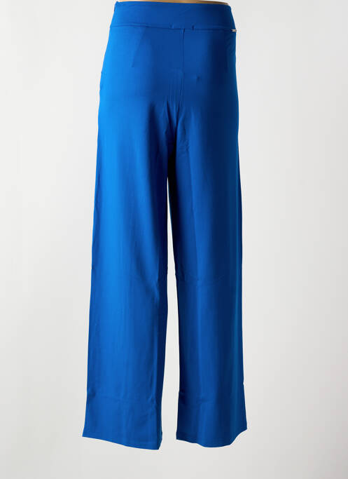 Pantalon droit bleu MALOKA femme