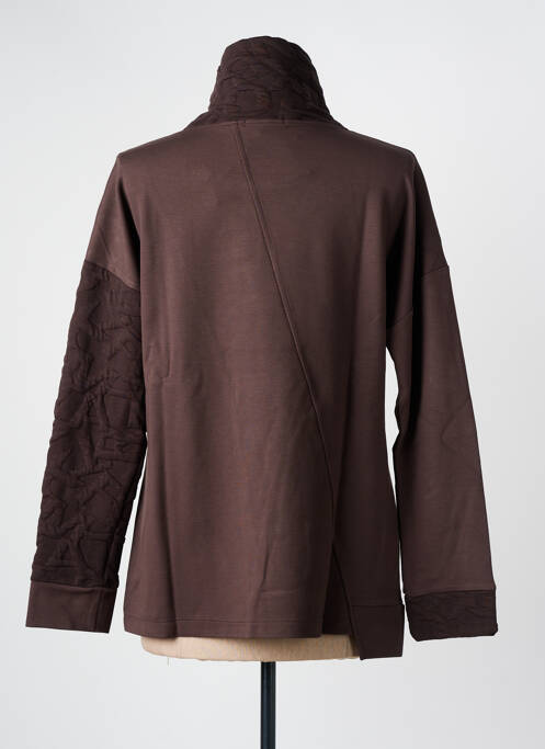 Sweat-shirt marron MALOKA femme