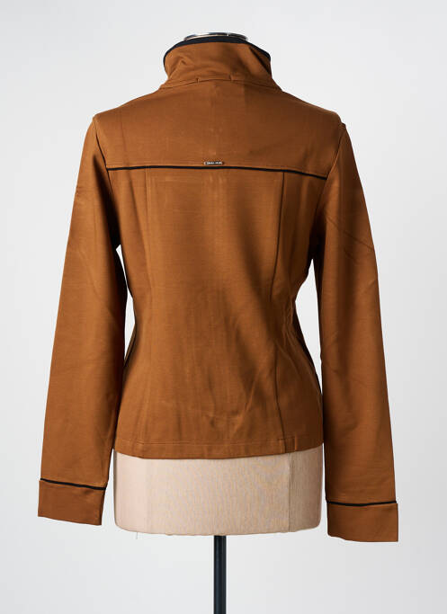 Veste casual marron MALOKA femme