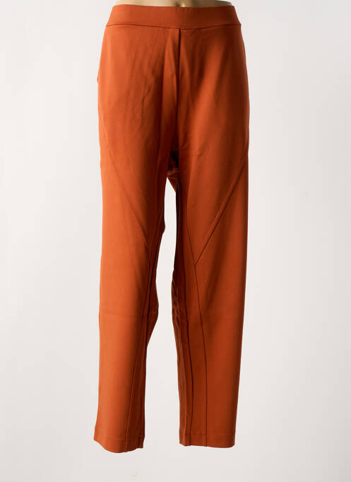 Pantalon slim orange MALOKA pour femme