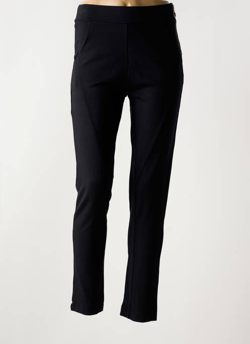 Pantalon slim noir MALOKA pour femme