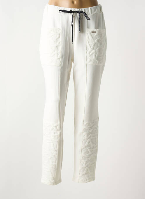 Pantalon slim beige MALOKA pour femme