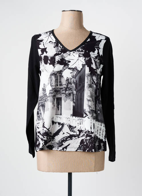 T-shirt noir MALOKA pour femme