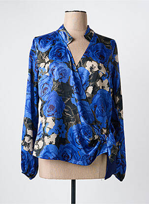 Blouse bleu PAUL BRIAL femme