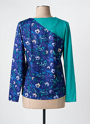Pull bleu PAUL BRIAL femme