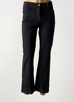Jeans coupe droite noir PAUL BRIAL femme
