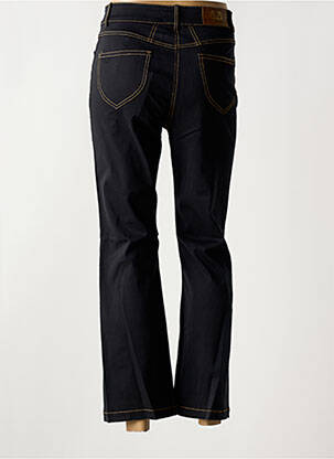 Jeans coupe droite noir PAUL BRIAL femme